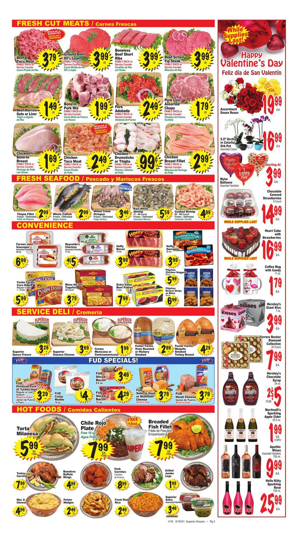 Superior Grocers Weekly Ad Flyer February 10 to February 16, 2021