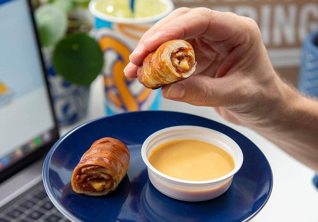 For a Limited Time Only Get 2 Pretzel Rollups for $6 from 11 to 2 PM with In-app Orders at Auntie Anne's Pretzels For a Limited Time Only Get 2 Pretzel Rollups for $6 from 11 to 2 PM with In-app Orders at Auntie Anne's Pretzels