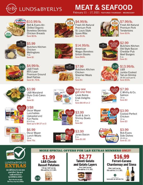 Lunds & Byerlys Valentine's Day Sale Weekly Ad Flyer February 11 to February 17, 2021