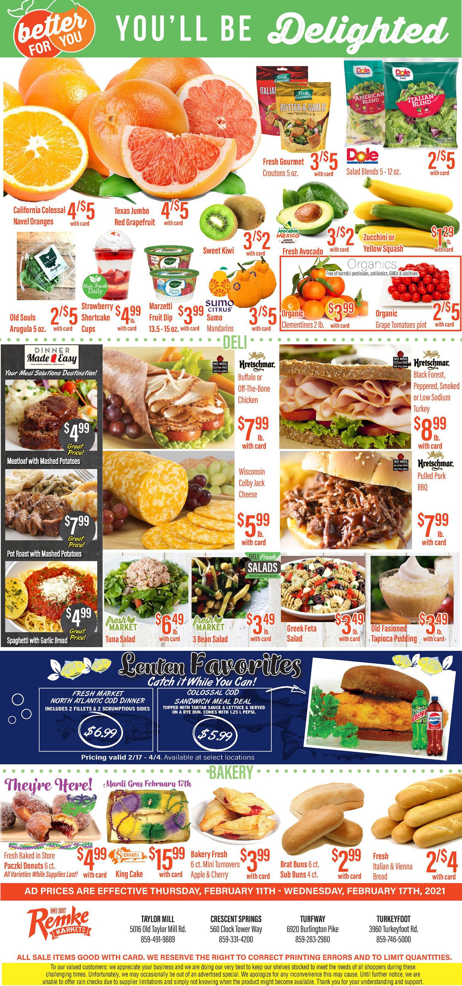 Remke Markets Valentine's Day Sale Weekly Ad Flyer February 11 to February 17, 2021
