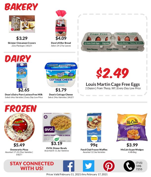 Woodman's Market (WI) Weekly Ad Flyer February 11 to February 17, 2021