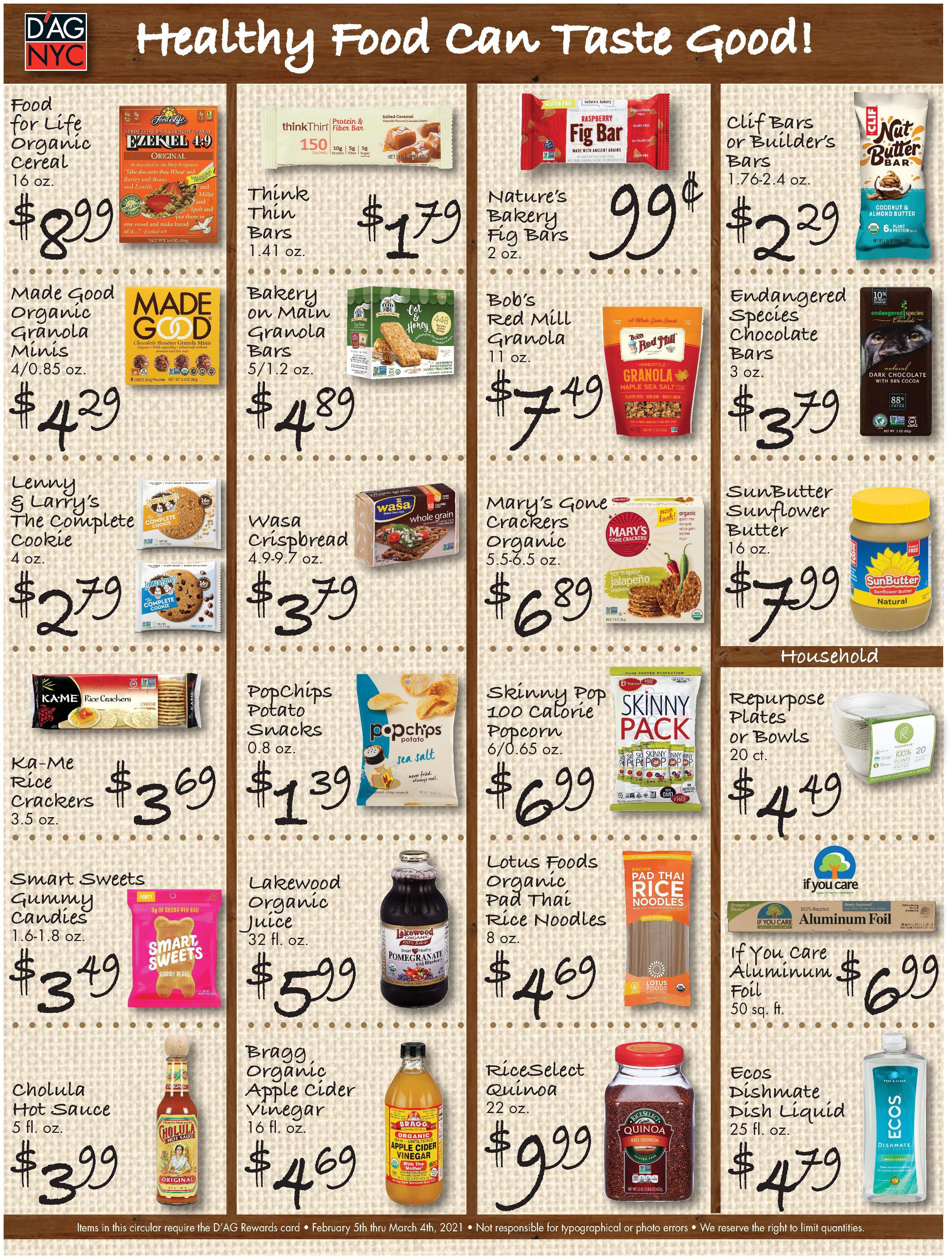 D'Agostino Valentine's Day Sale Weekly Ad Flyer February 12 to February 18, 2021