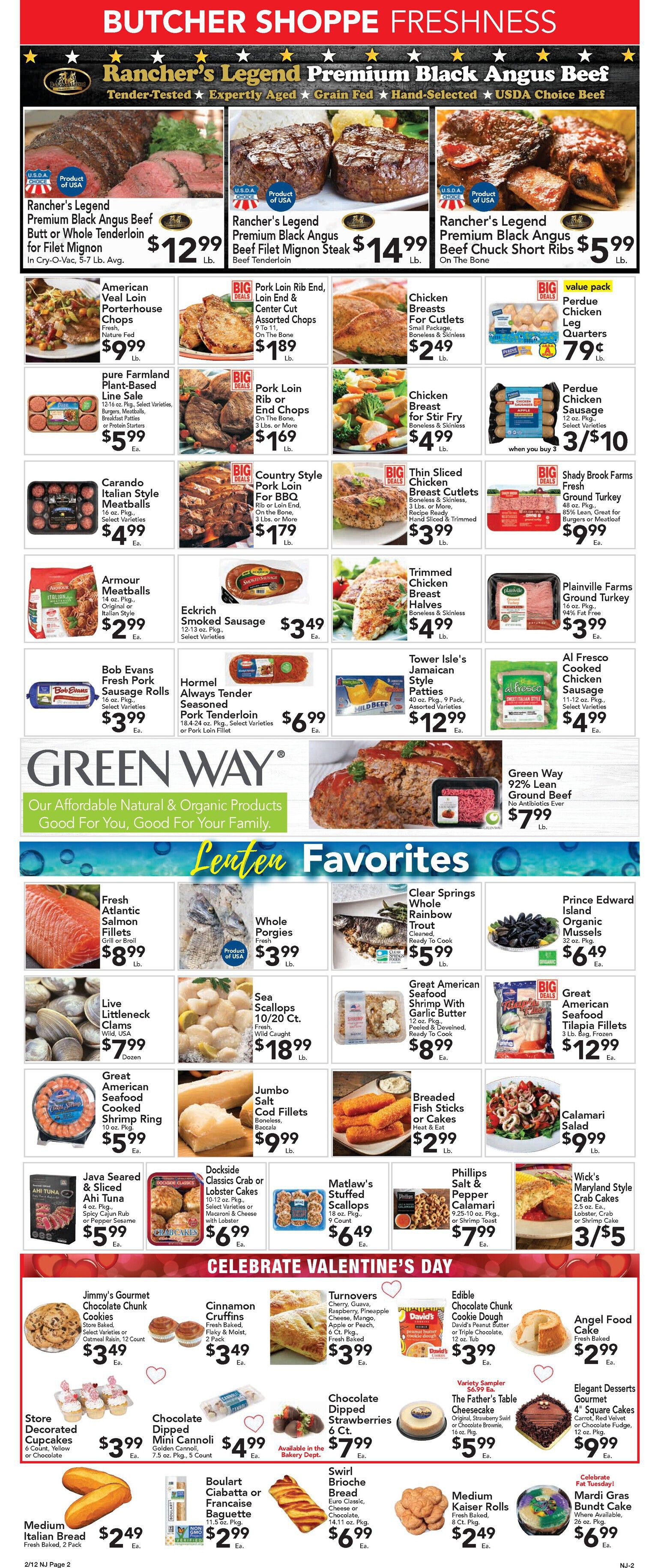 Foodtown Valentine's Day Sale Weekly Ad Flyer February 12 to February 18, 2021