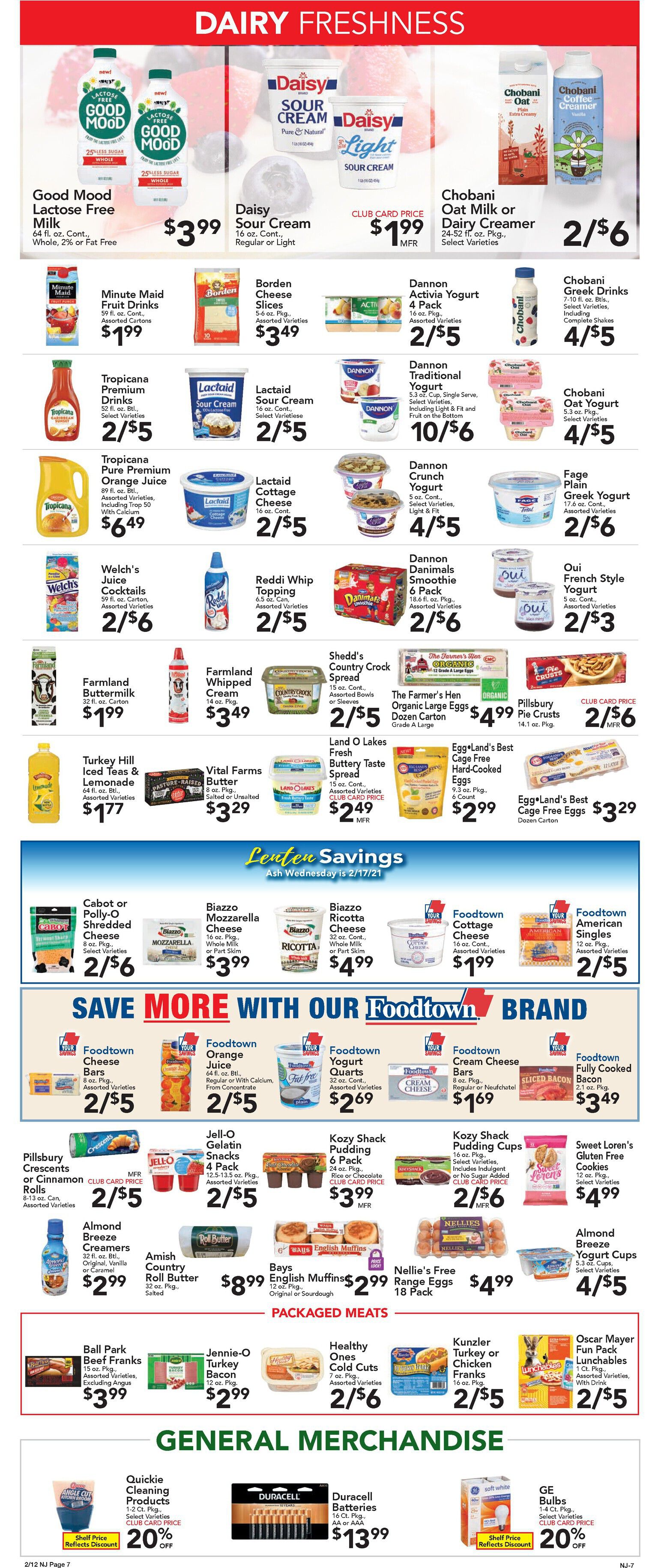 Foodtown Valentine's Day Sale Weekly Ad Flyer February 12 to February 18, 2021