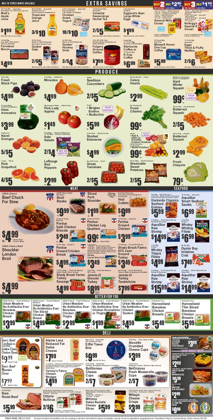 Key Food Weekly Ad Flyer February 12 to February 18, 2021