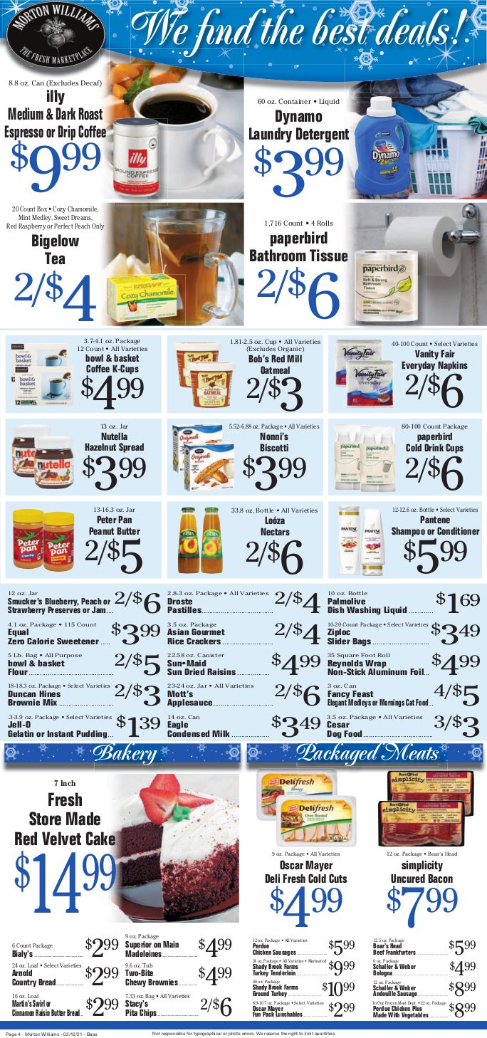 Morton Williams Weekly Ad Flyer February 12 to February 18, 2021