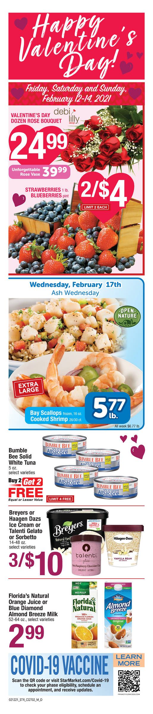 Star Market Valentine's Day Sale Weekly Ad Flyer February 12 to February 18, 2021
