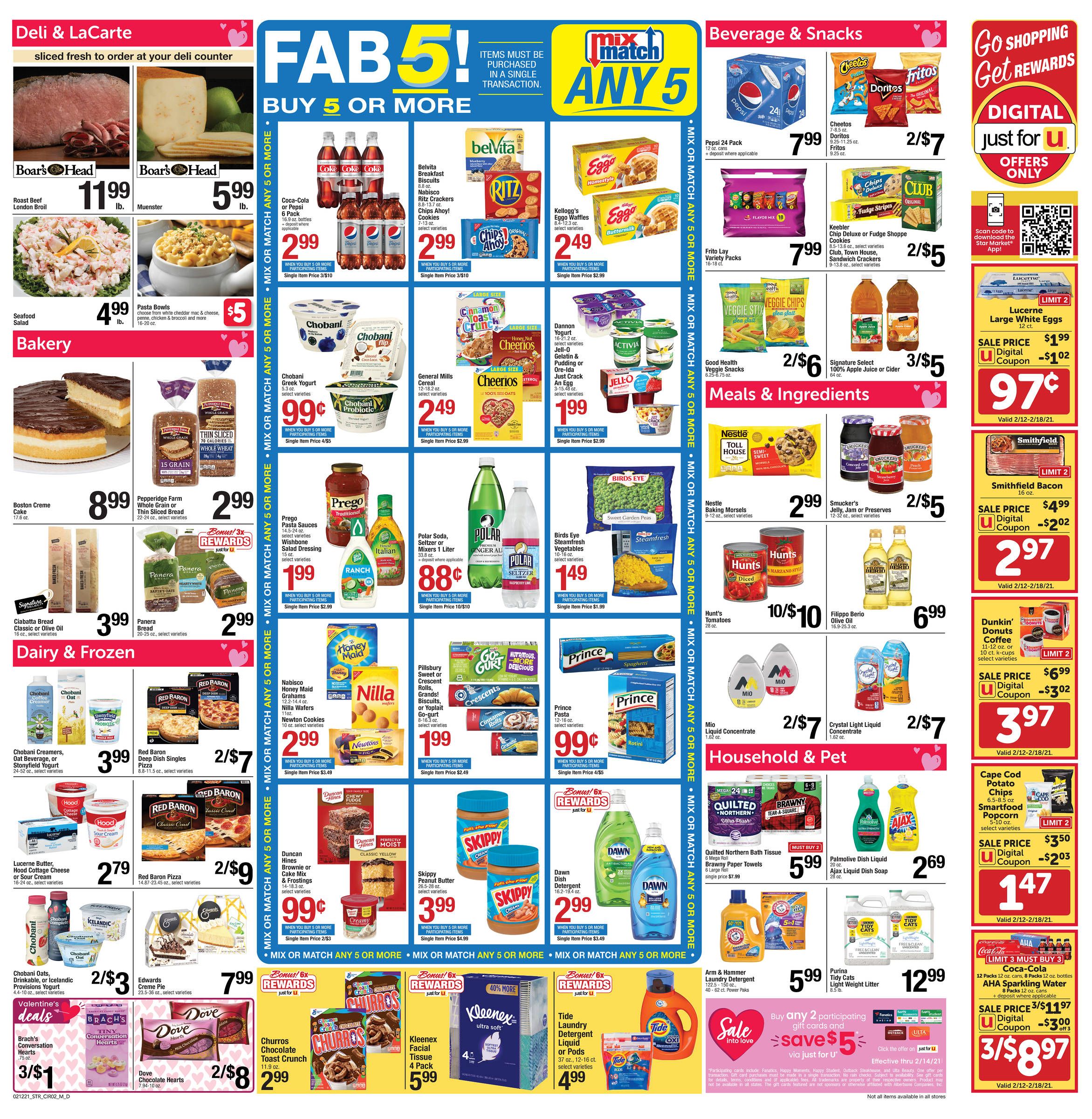 Star Market Valentine's Day Sale Weekly Ad Flyer February 12 to February 18, 2021
