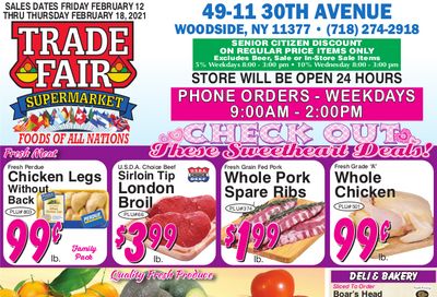Trade Fair Supermarket Valentine's Day Sale Weekly Ad Flyer February 12 to February 18, 2021