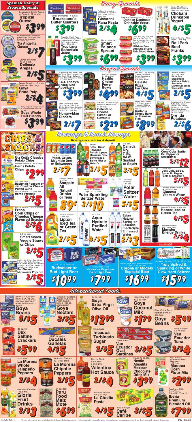 Trade Fair Supermarket Valentine's Day Sale Weekly Ad Flyer February 12 to February 18, 2021