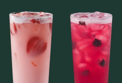 Starbucks Celebrates Valentine's Day with a Sweet Line Up Including their Red Velvet Loaf, Chocolate Cake Pops, Pink Drink & More