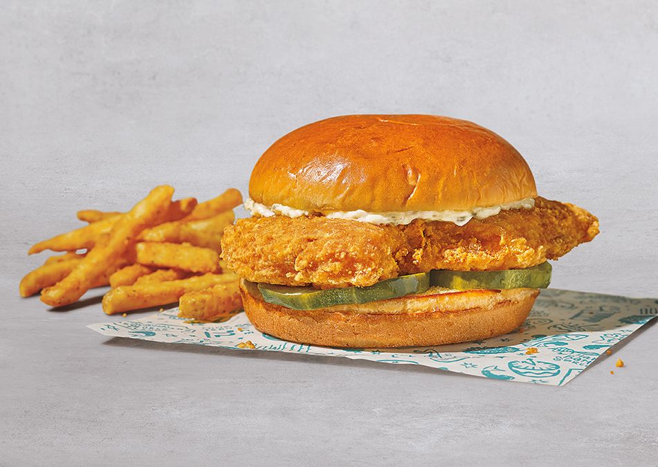 The New Cajun Flounder Sandwich Makes a Splash at Popeyes Chicken The New Cajun Flounder Sandwich Makes a Splash at Popeyes Chicken