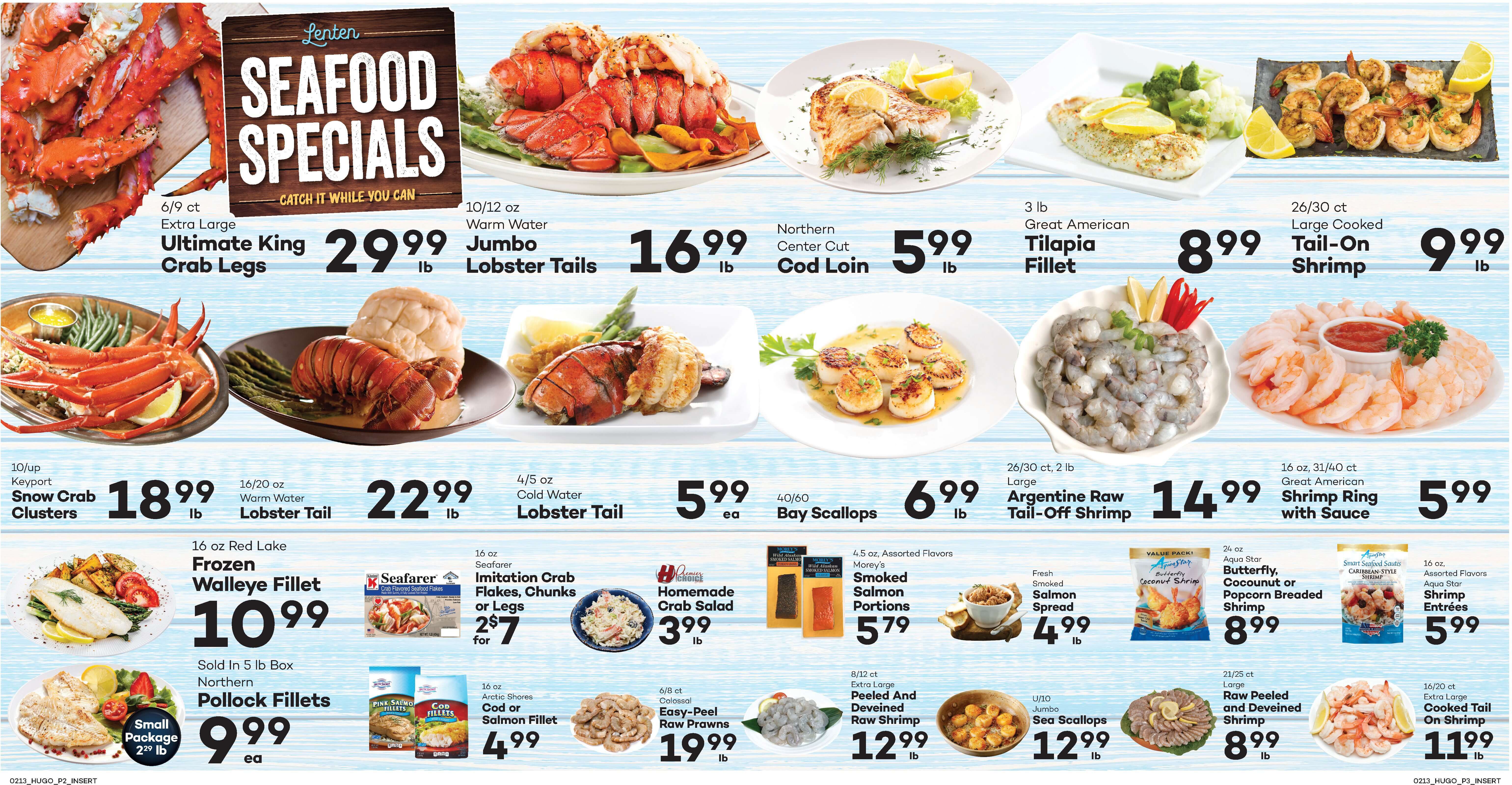 Hugo's Family Marketplace Mardi Gras Sale Weekly Ad Flyer February 13 to February 19, 2021