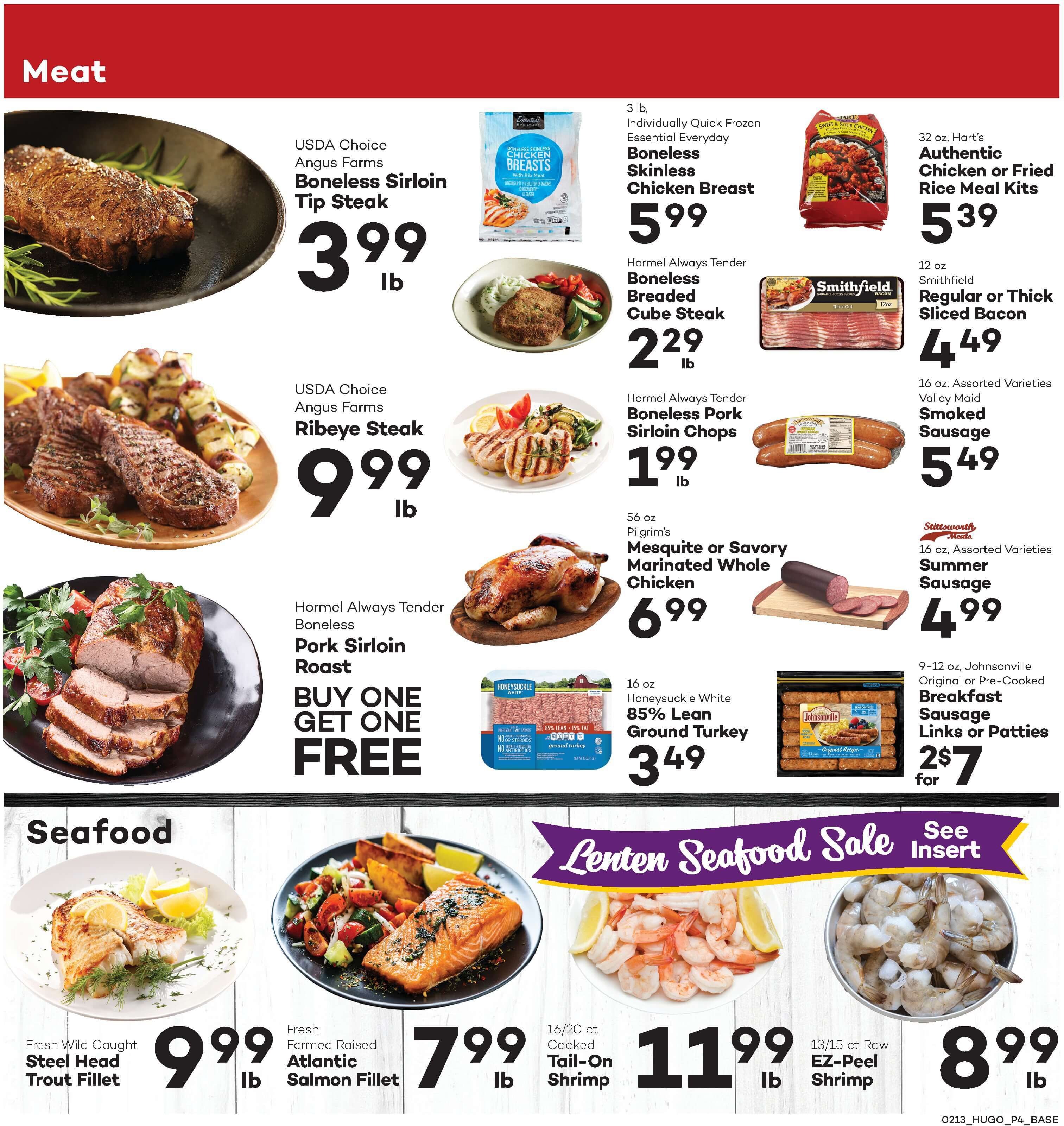Hugo's Family Marketplace Mardi Gras Sale Weekly Ad Flyer February 13 to February 19, 2021