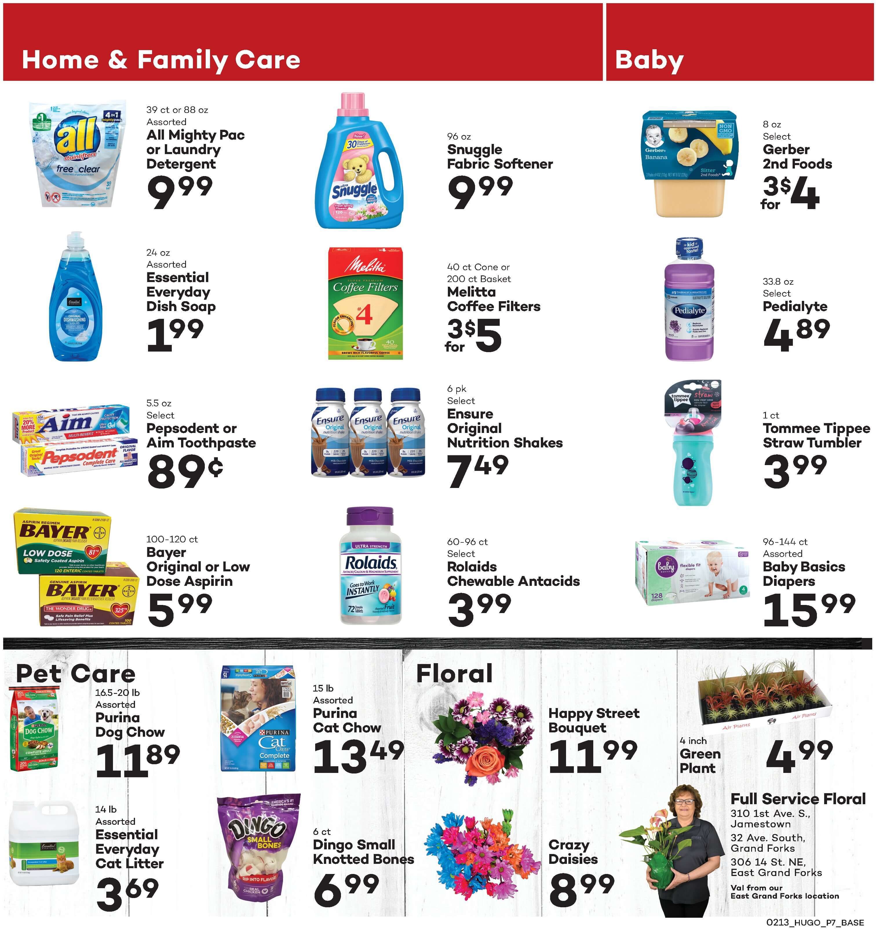 Hugo's Family Marketplace Mardi Gras Sale Weekly Ad Flyer February 13 to February 19, 2021