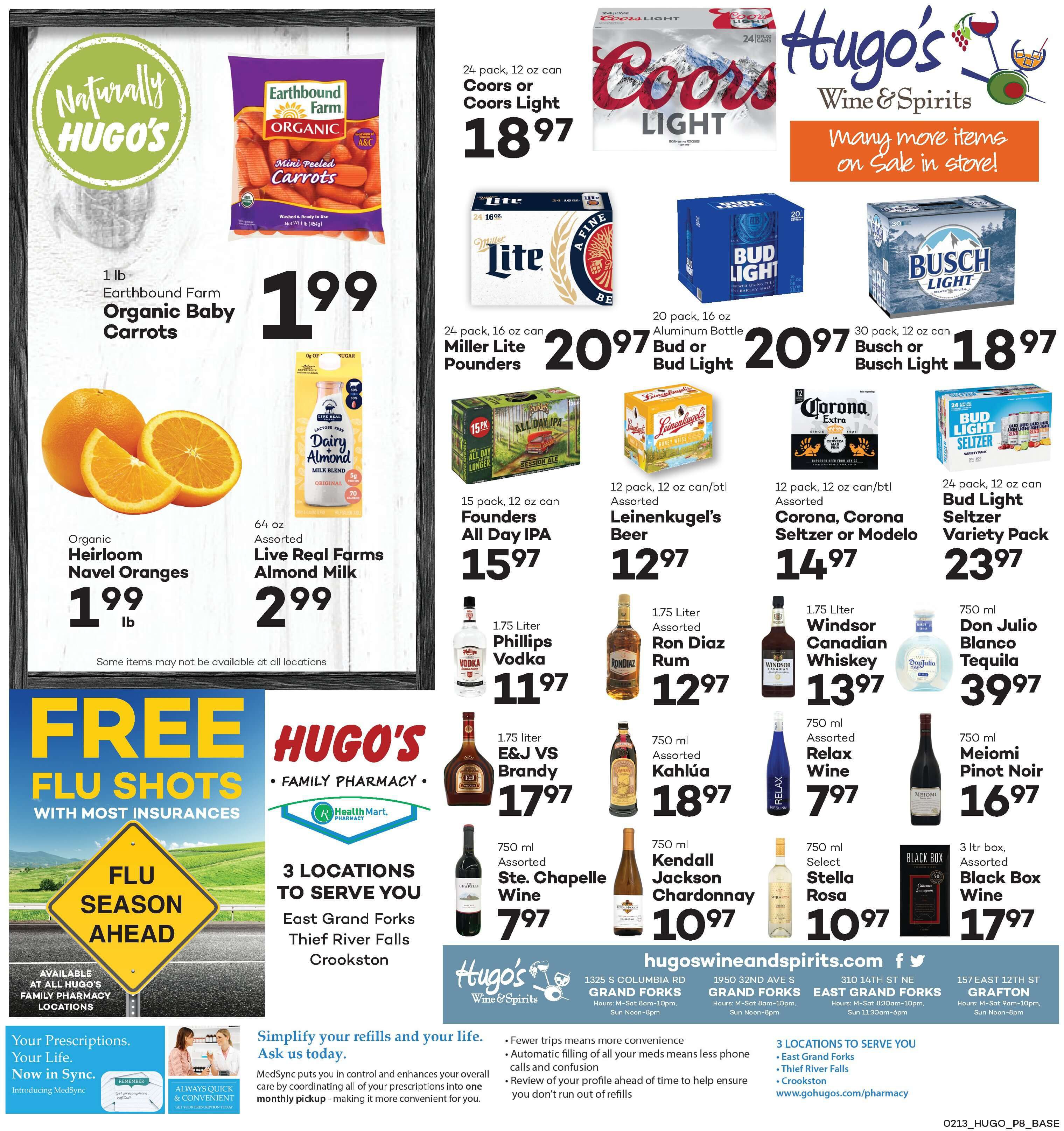 Hugo's Family Marketplace Mardi Gras Sale Weekly Ad Flyer February 13 to February 19, 2021
