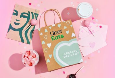 February 14 Only: Save 50% Off Your Starbucks Order Through Uber Eats (With Up to $10 in Savings)