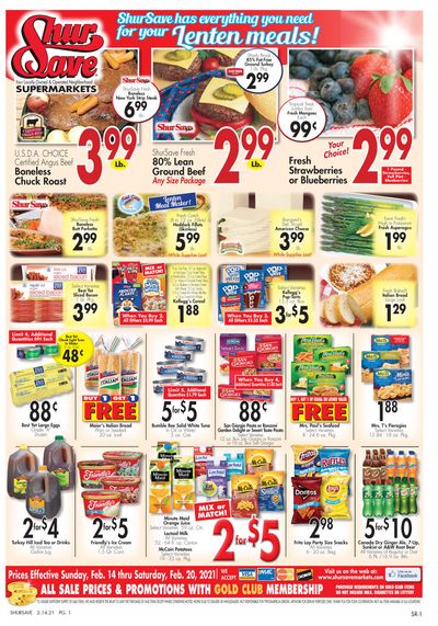 Gerrity's Supermarket Weekly Ad Flyer February 14 to February 20, 2021