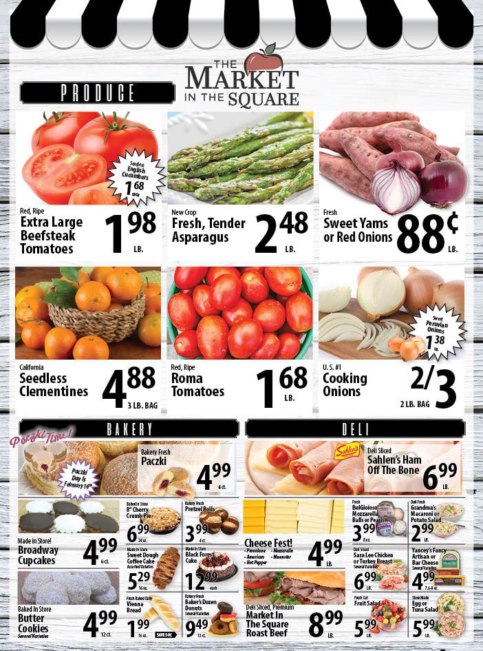 The Market In The Square Weekly Ad Flyer February 14 to February 20, 2021