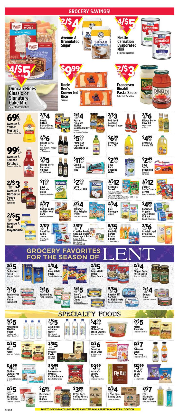 Met Foodmarkets Weekly Ad Flyer February 14 to February 20, 2021