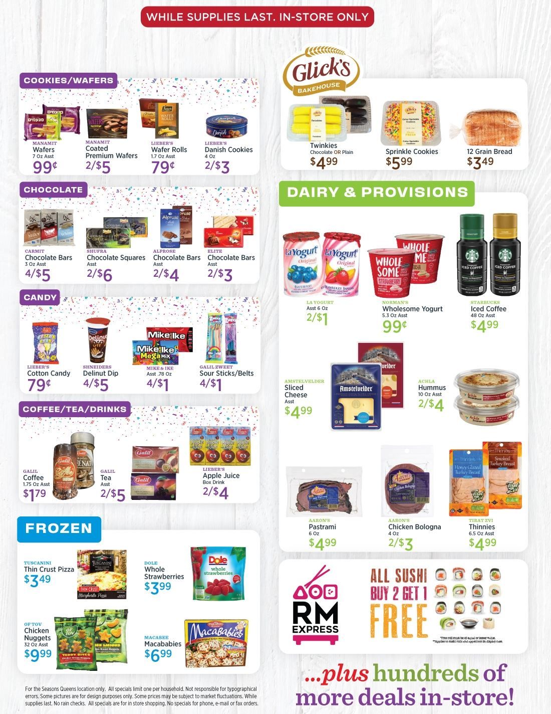 Seasons Purim Sale Weekly Ad Flyer February 14 to February 20, 2021
