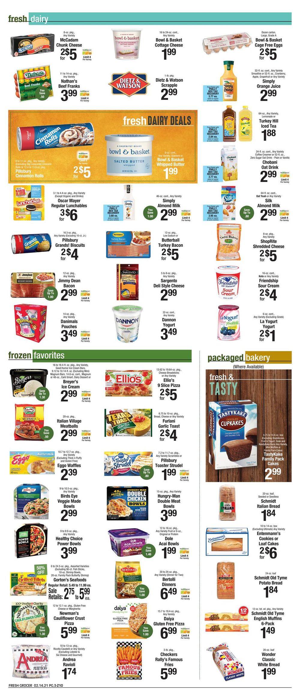 The Fresh Grocer Weekly Ad Flyer February 14 to February 20, 2021