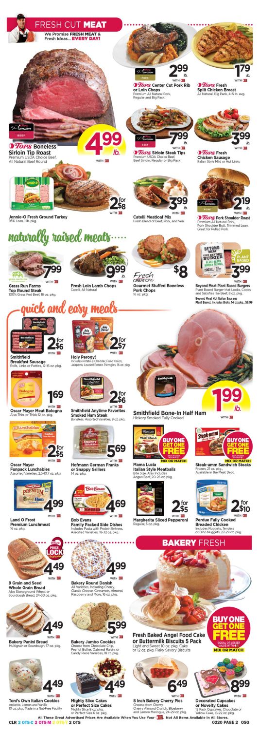 Tops Friendly Markets Weekly Ad Flyer February 14 to February 20, 2021
