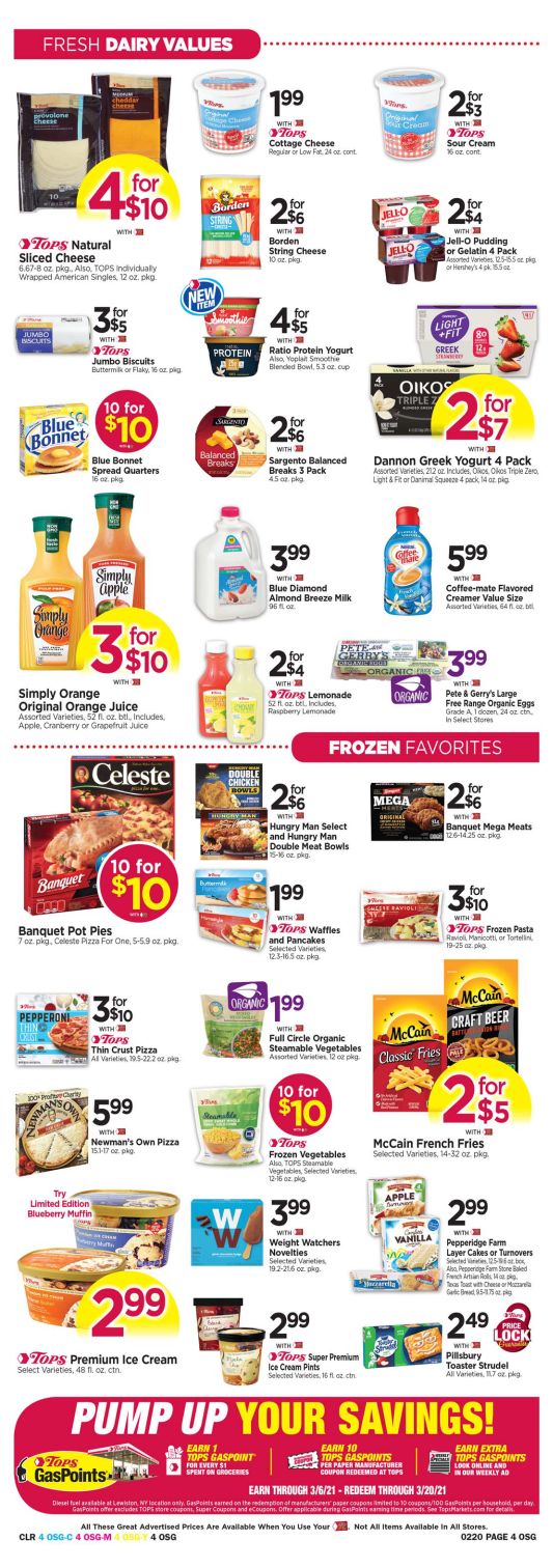 Tops Friendly Markets Weekly Ad Flyer February 14 to February 20, 2021
