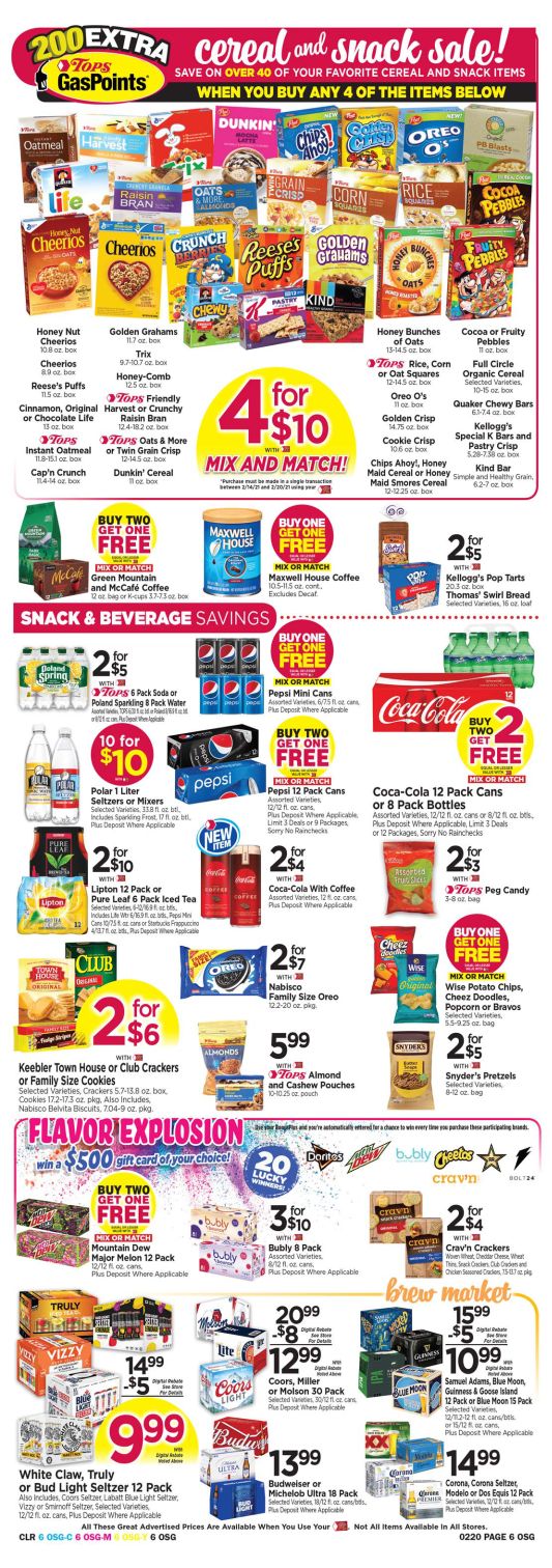 Tops Friendly Markets Weekly Ad Flyer February 14 to February 20, 2021