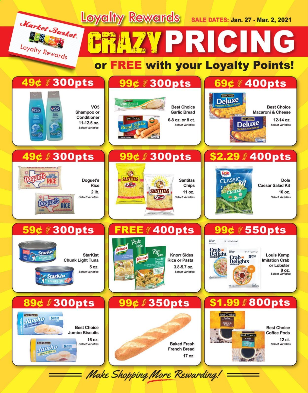 Market Basket (LA, TX) Weekly Ad Flyer January 27 to March 2