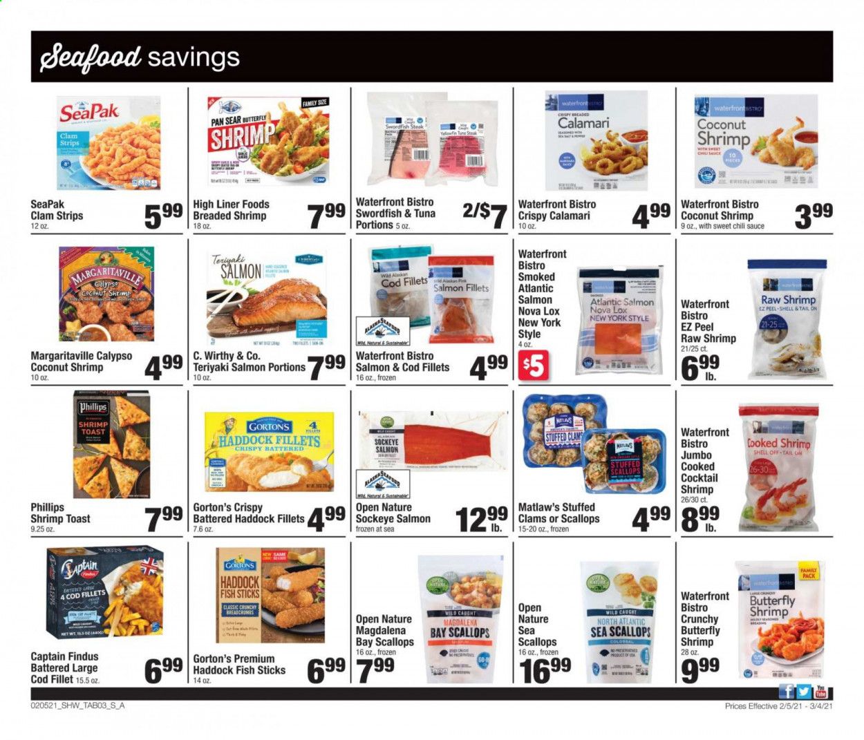 Shaw’s (MA, ME, NH, RI, VT) Weekly Ad Flyer February 5 to March 4