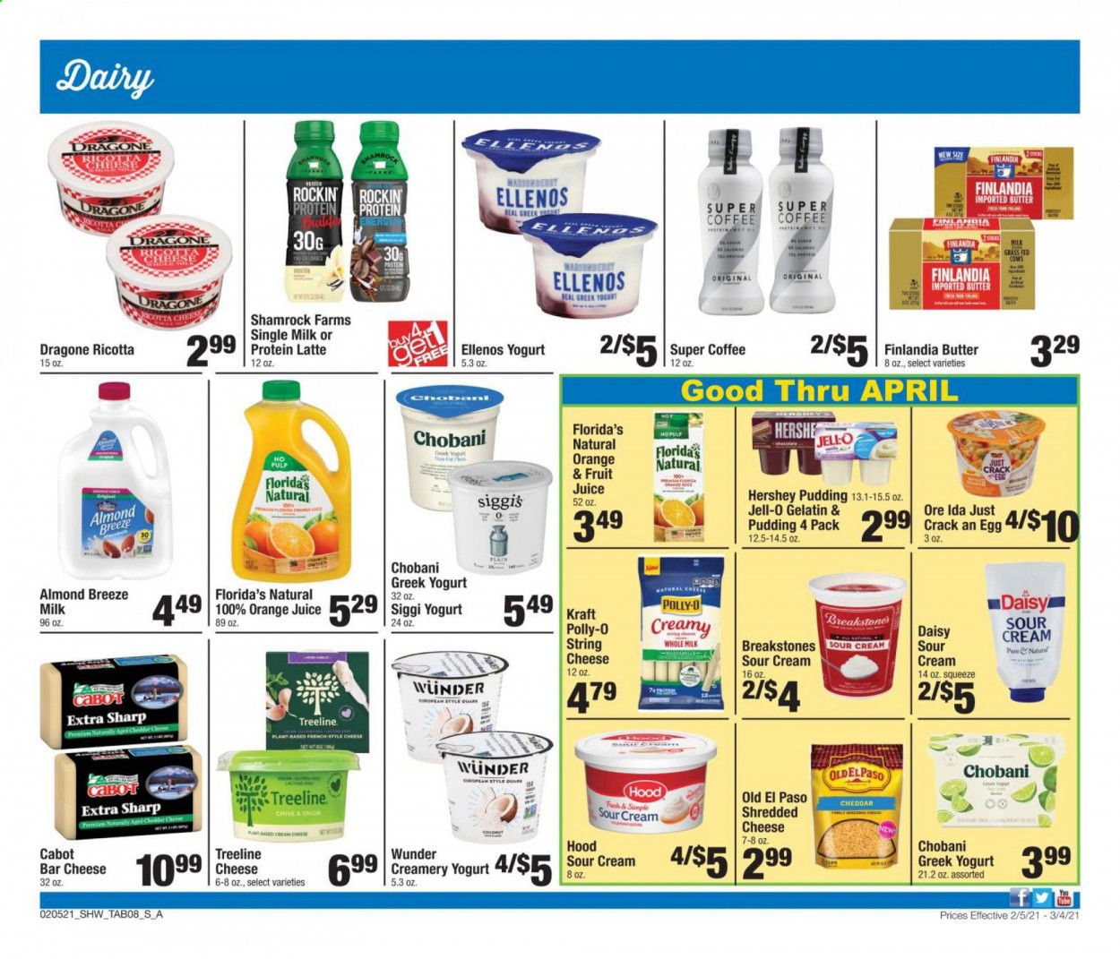 Shaw’s (MA, ME, NH, RI, VT) Weekly Ad Flyer February 5 to March 4