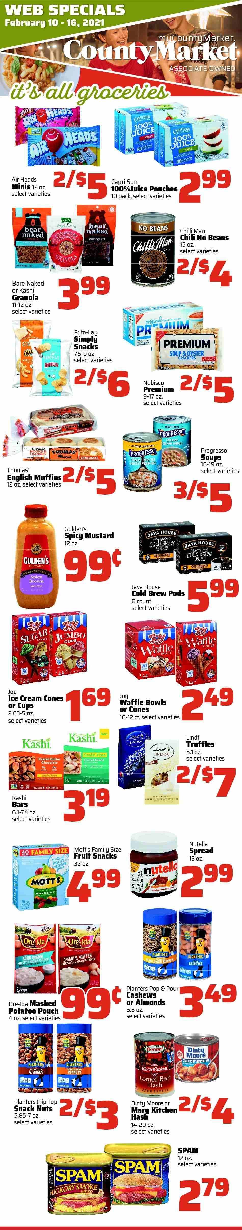 County Market Weekly Ad Flyer February 10 to February 16