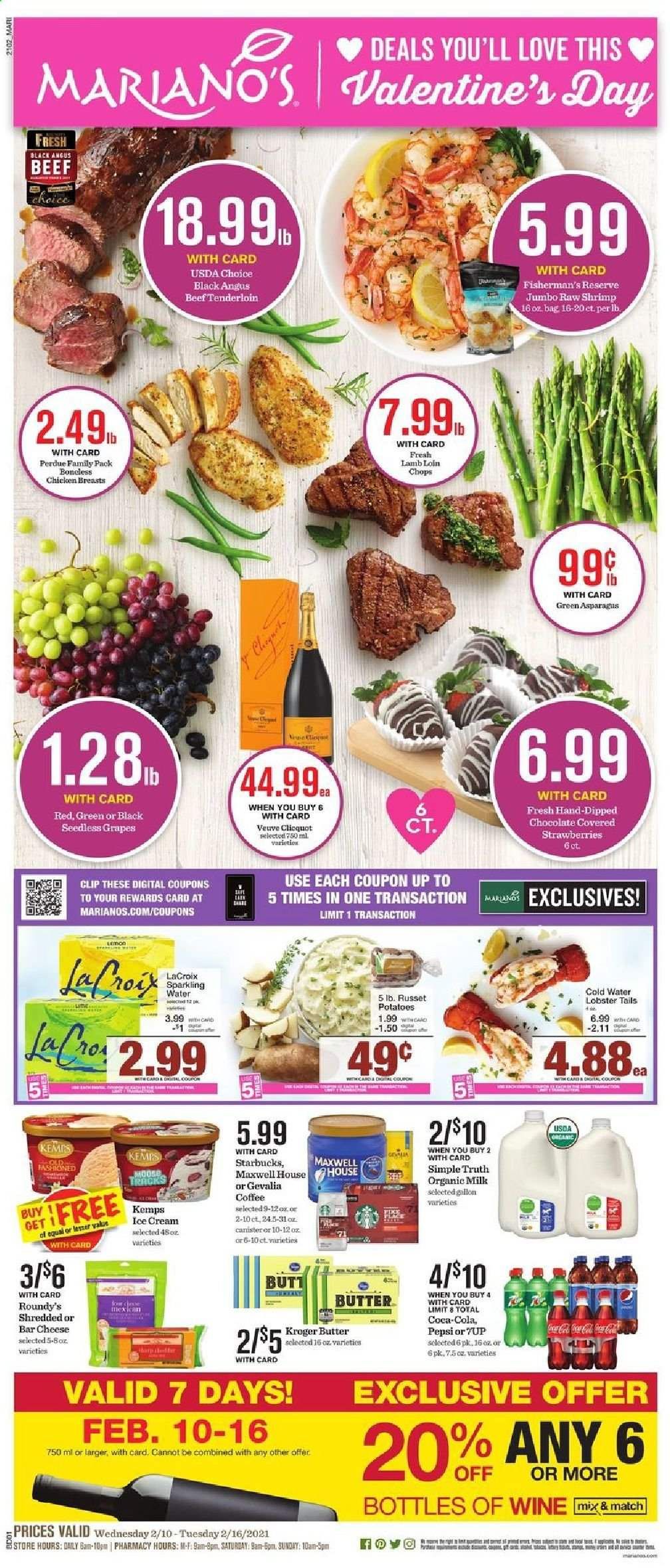 Mariano’s Weekly Ad Flyer February 10 to February 16