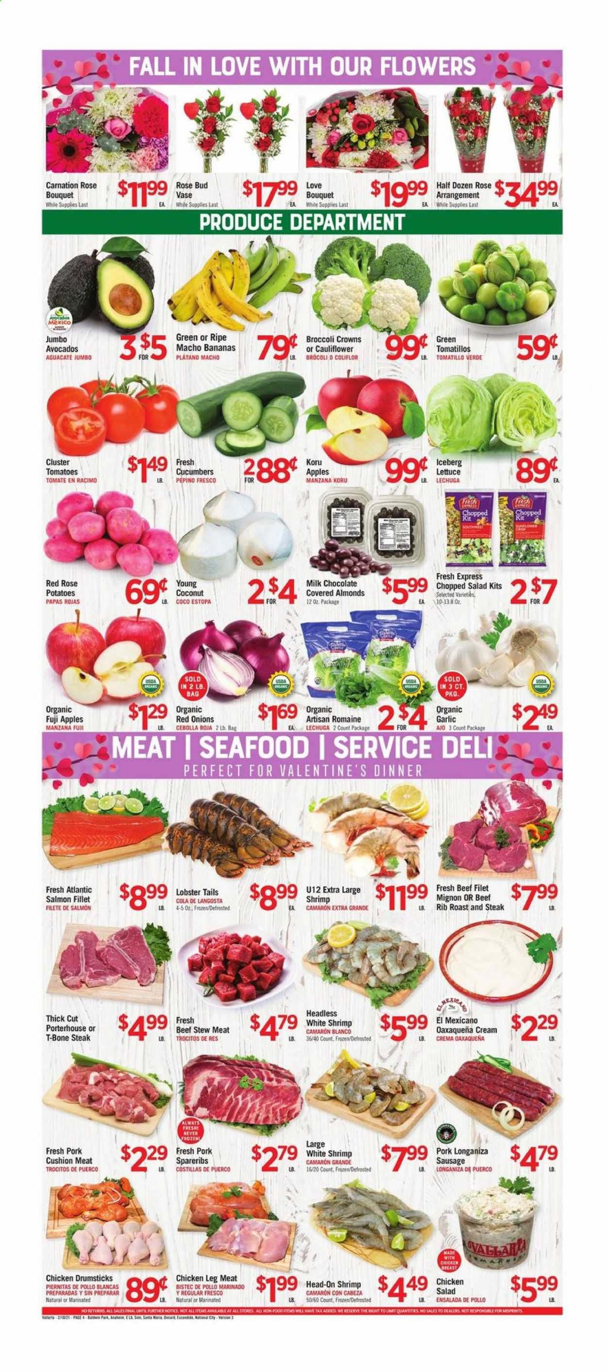 Vallarta (CA) Weekly Ad Flyer February 10 to February 16