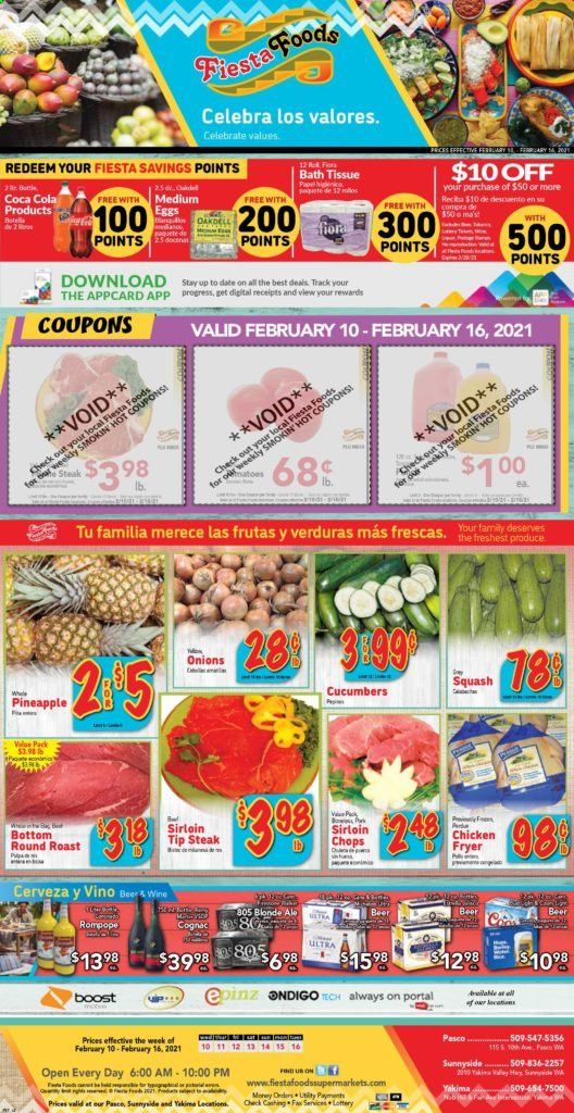 Fiesta Foods SuperMarkets Weekly Ad Flyer February 10 to February 16