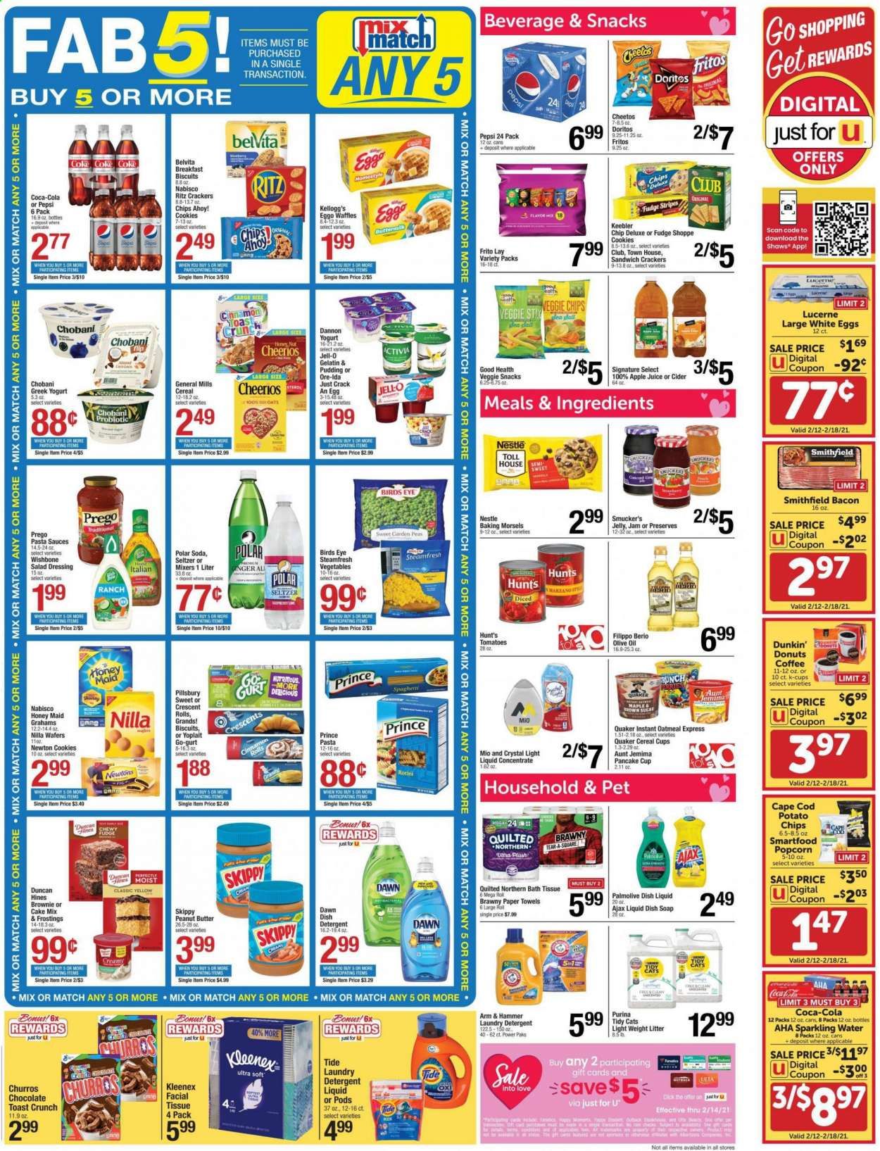 Shaw’s (MA, ME, NH, RI, VT) Weekly Ad Flyer February 11 to February 17