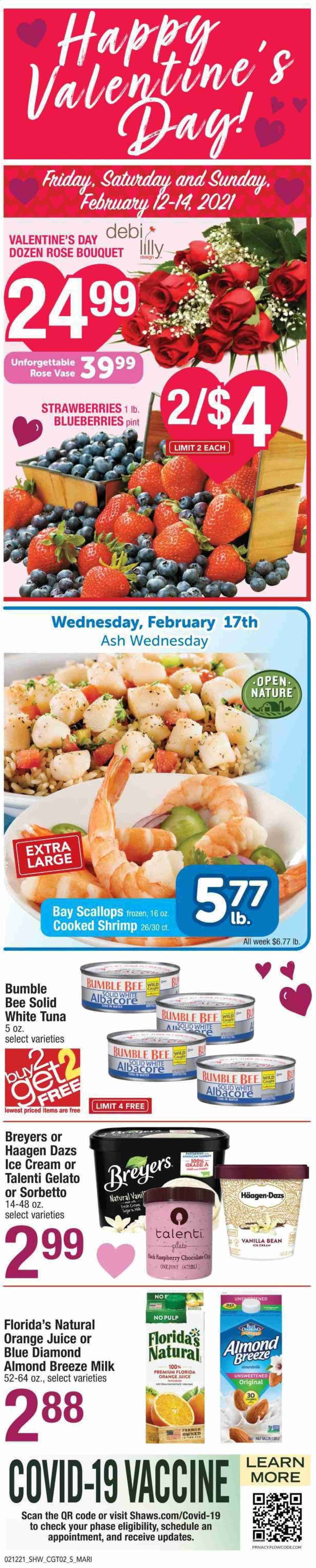 Shaw’s (MA, ME, NH, RI, VT) Weekly Ad Flyer February 11 to February 17