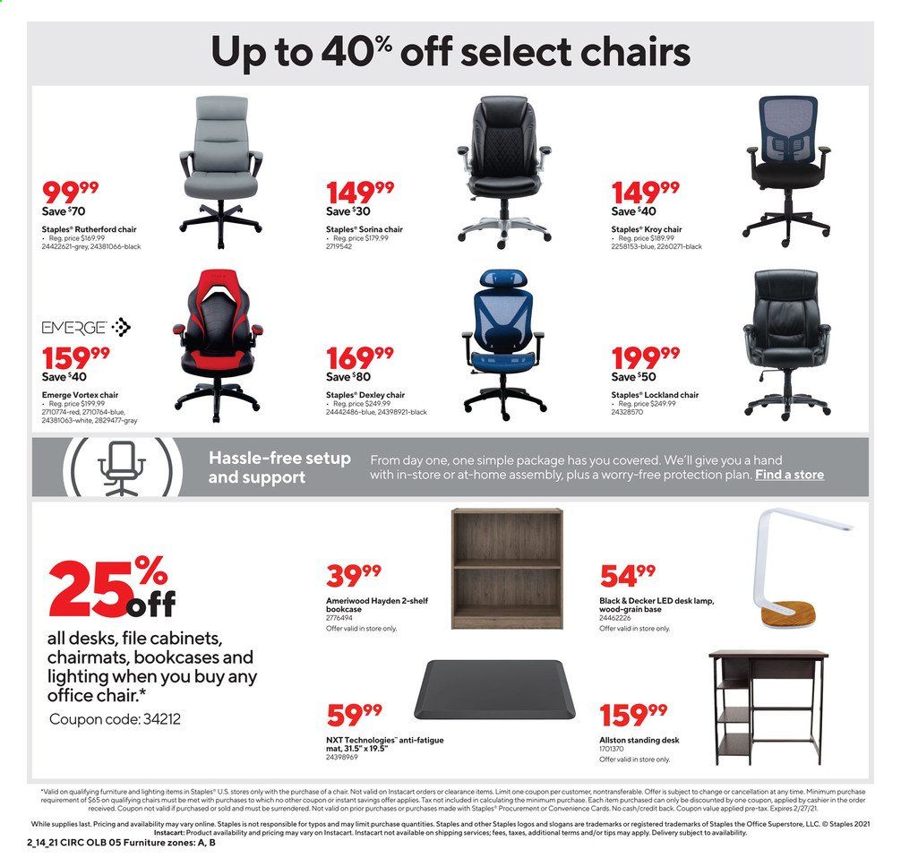 Staples Weekly Ad Flyer February 14 to February 20
