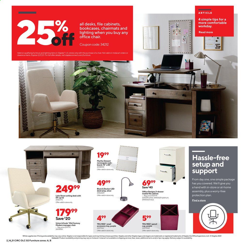 Staples Weekly Ad Flyer February 14 to February 20
