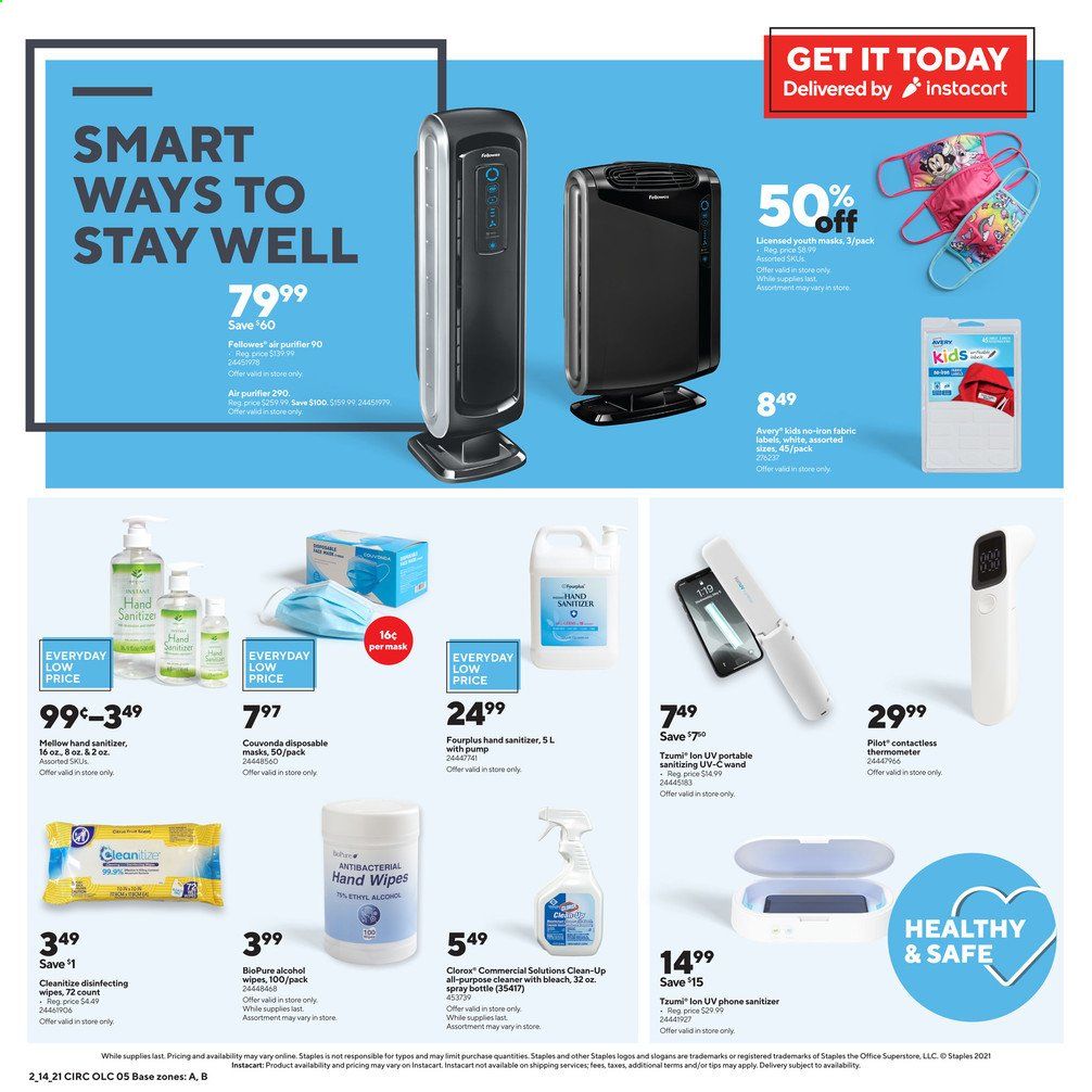 Staples Weekly Ad Flyer February 14 to February 20