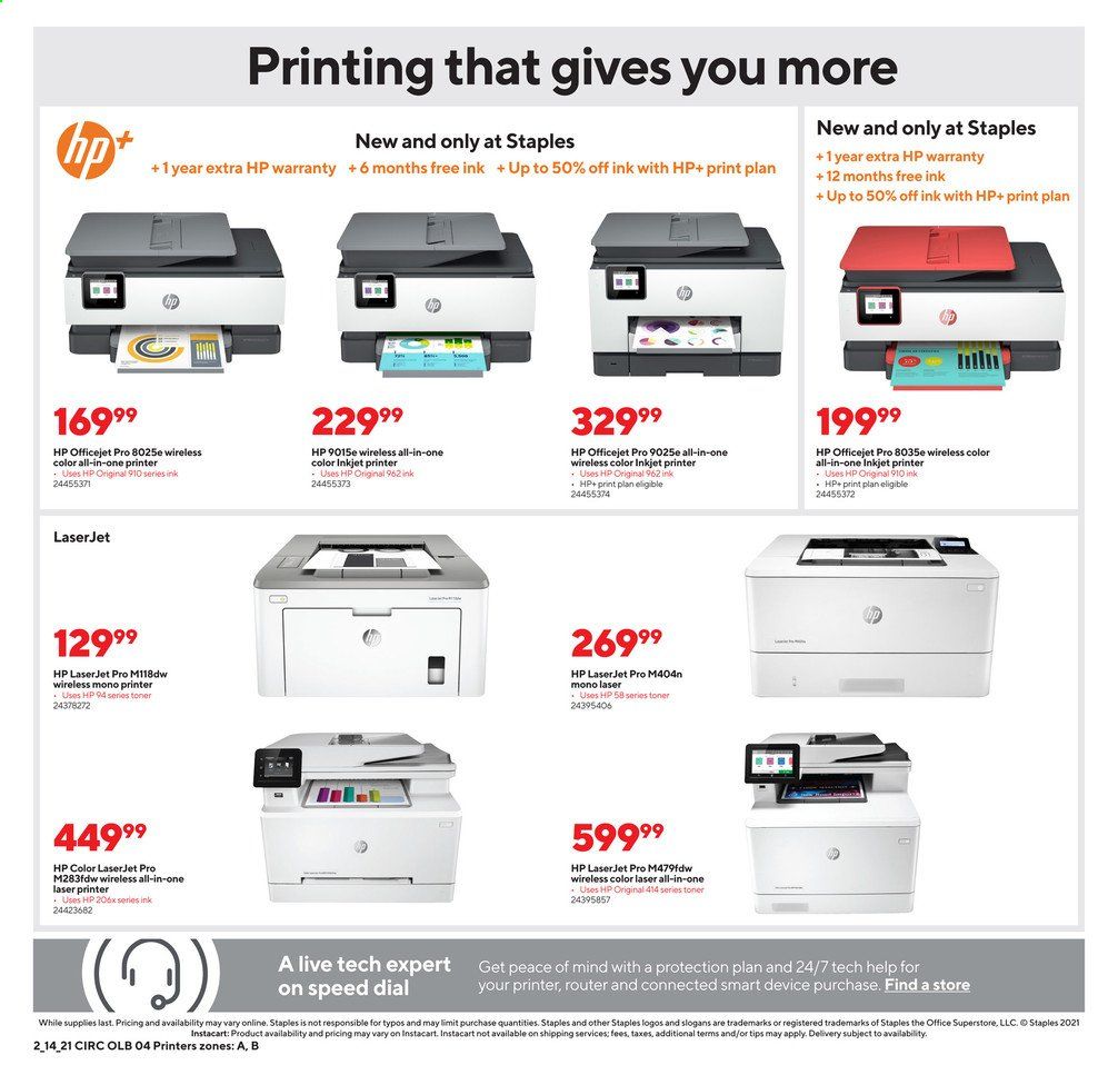 Staples Weekly Ad Flyer February 14 to February 20