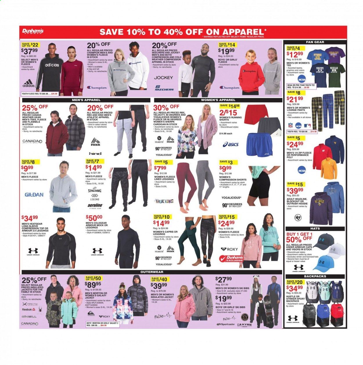 Dunham's Sports Weekly Ad Flyer February 13 to February 18