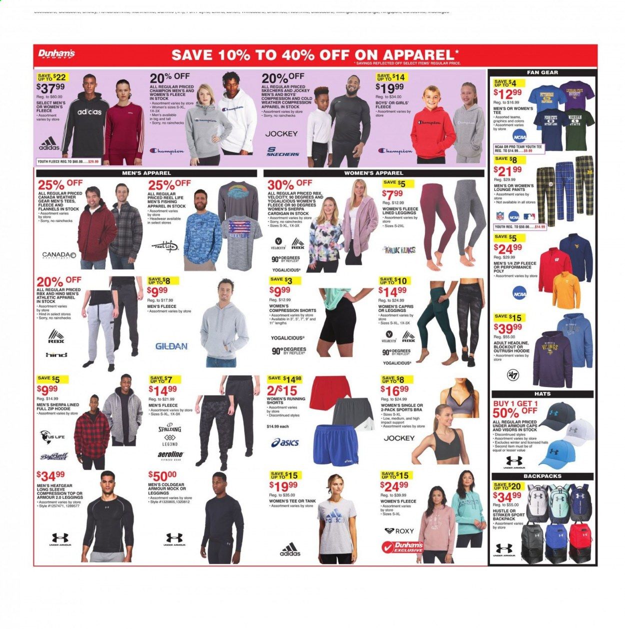 Dunham's Sports (AL, GA, KY, NC, OK, TN, VA, WV) Weekly Ad Flyer February 13 to February 18