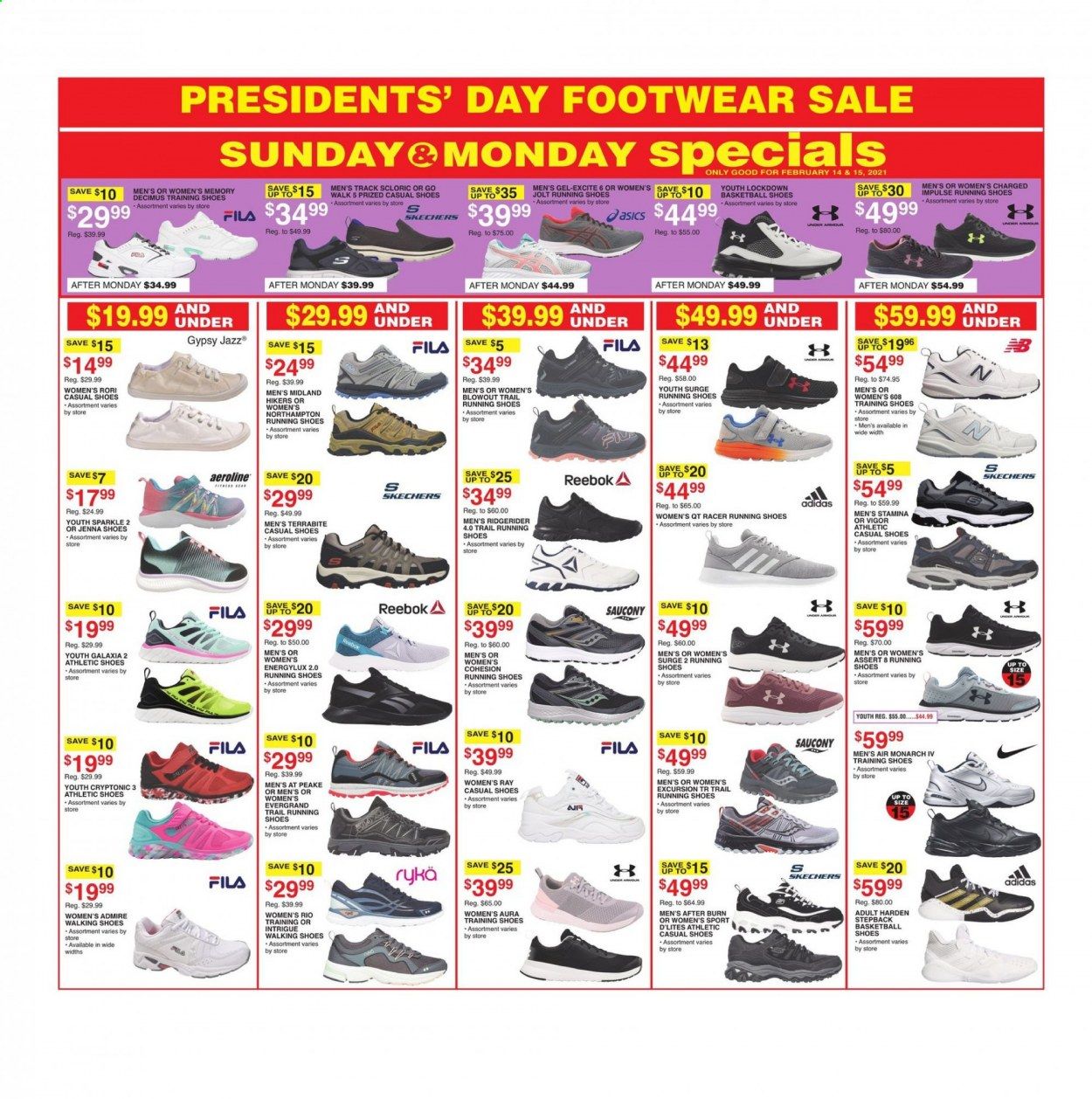 Dunham's Sports (AL, GA, KY, NC, OK, TN, VA, WV) Weekly Ad Flyer February 13 to February 18