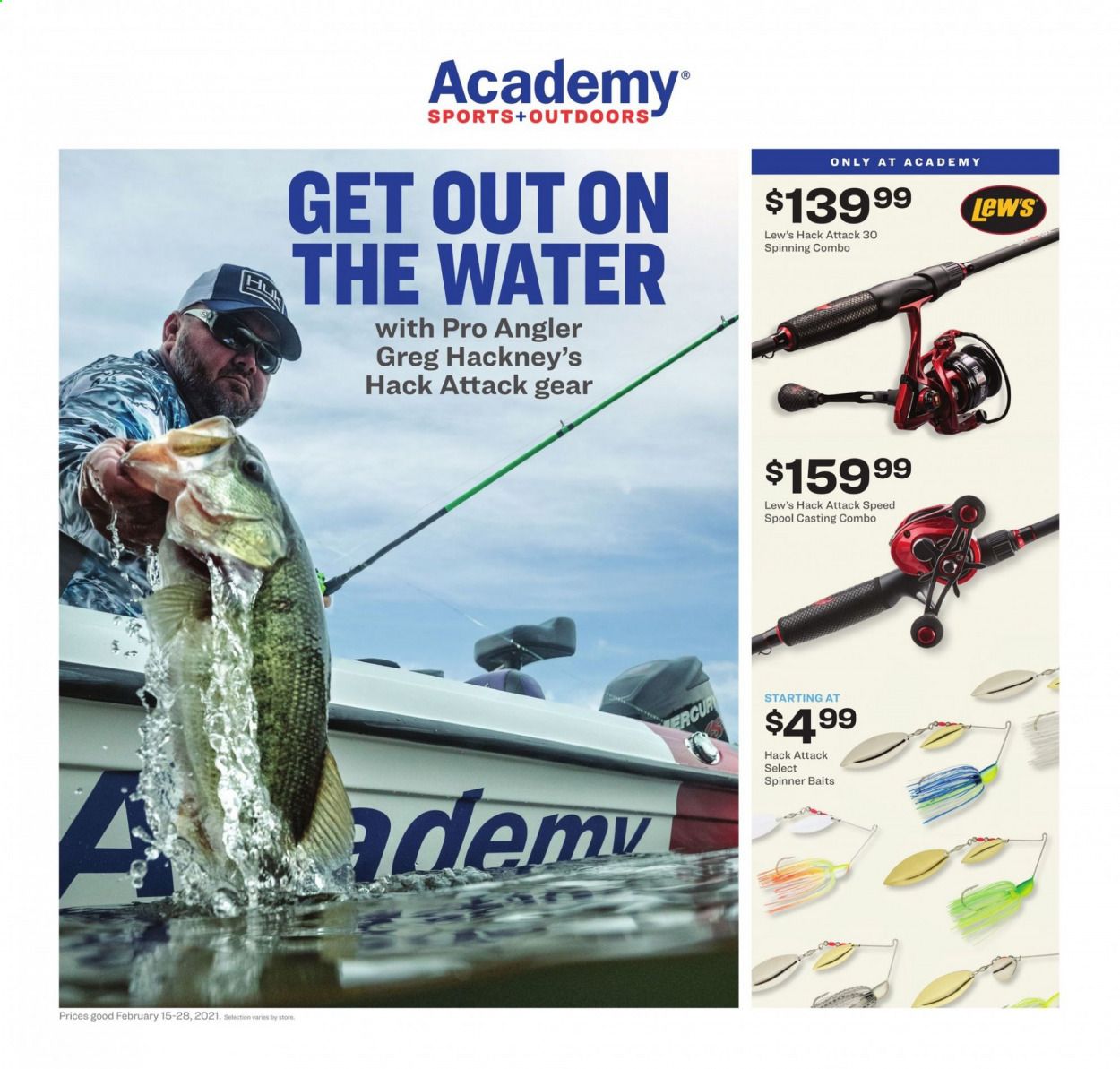 Academy Sports Weekly Ad Flyer February 15 to February 28