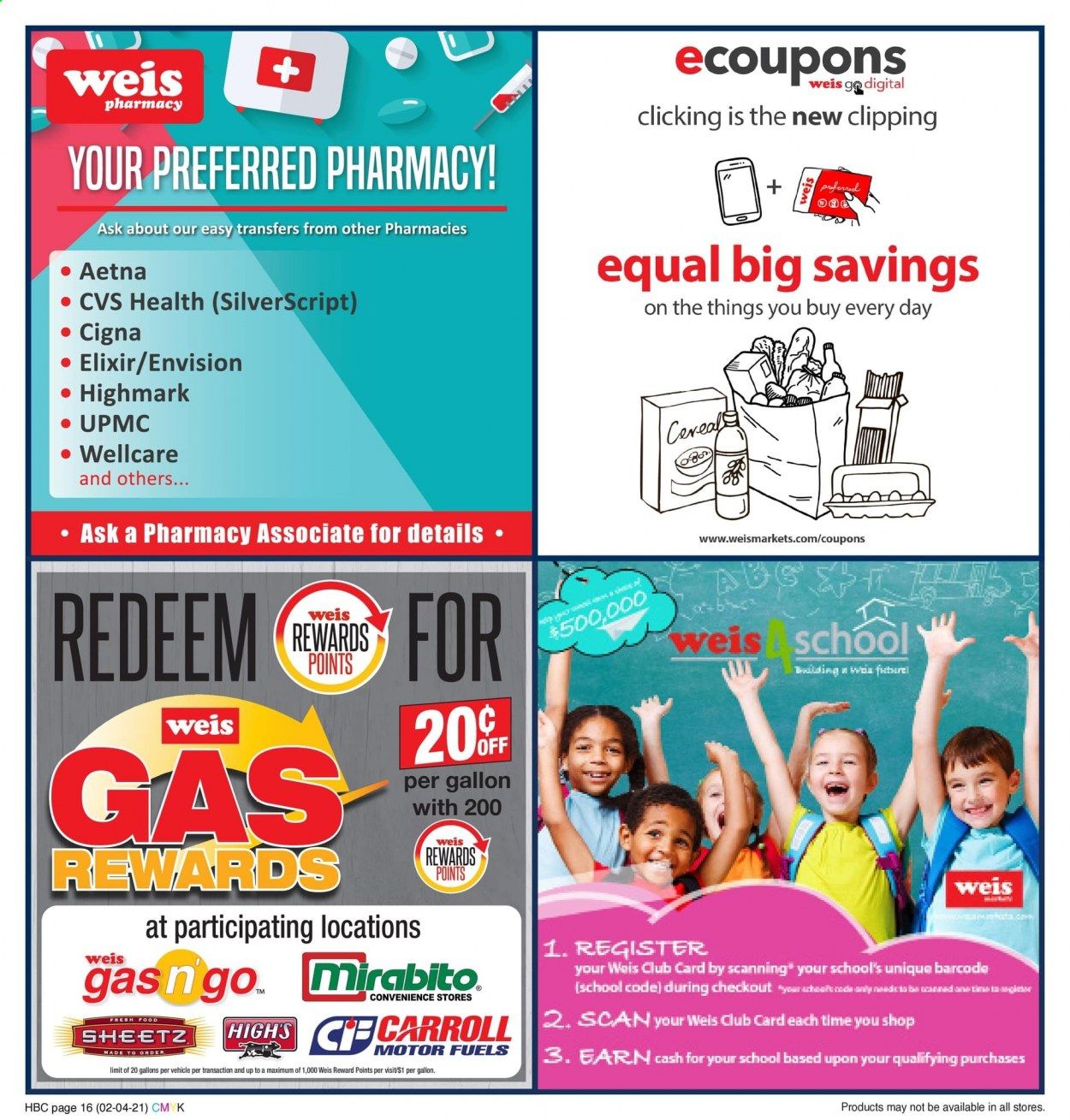 Weis Weekly Ad Flyer February 4 to March 11