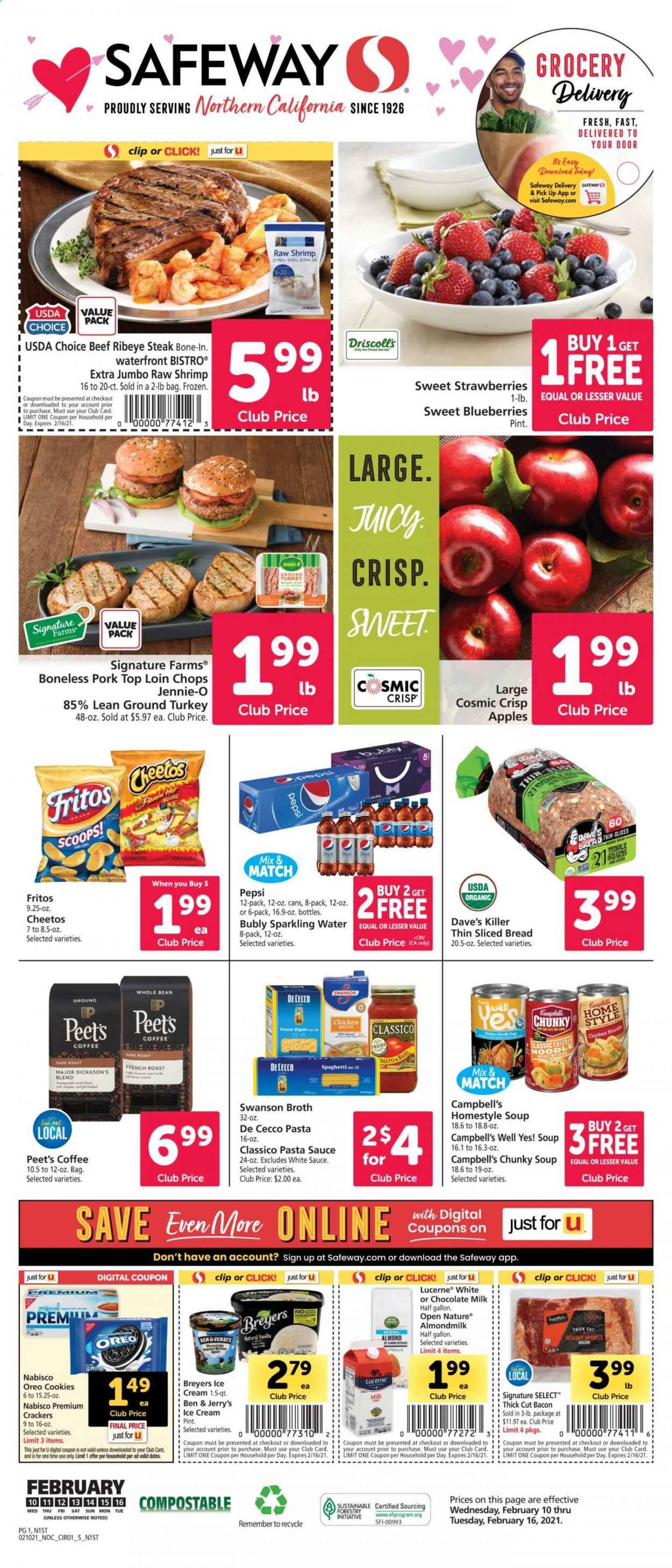Safeway (AZ, CA, CO, HI, MD, NE, OR, VA, WA) Weekly Ad Flyer February 10 to February 16