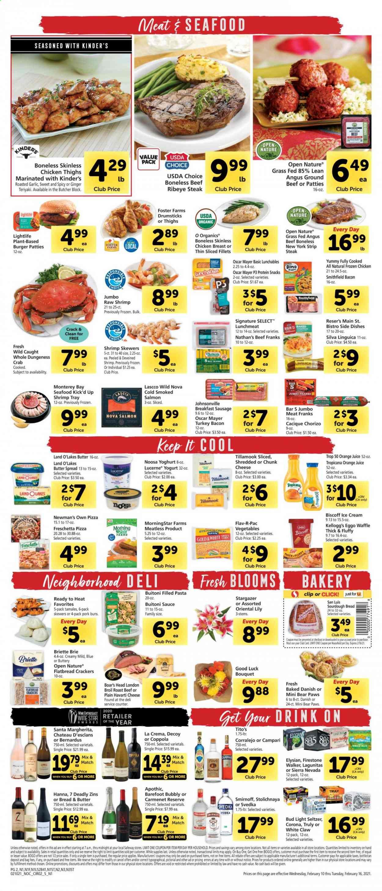 Safeway (AZ, CA, CO, HI, MD, NE, OR, VA, WA) Weekly Ad Flyer February 10 to February 16