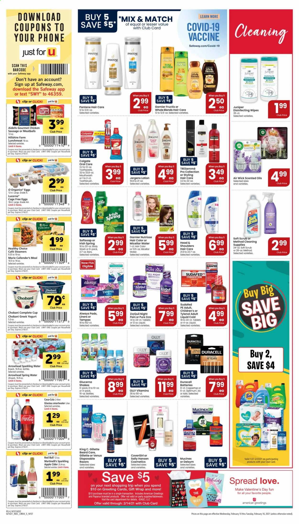 Safeway (AZ, CA, CO, HI, MD, NE, OR, VA, WA) Weekly Ad Flyer February 10 to February 16